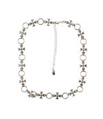 Чокер с покрытием родий