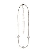 Чокер Сияние серебро