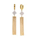 Серьги с барочным жемчугом