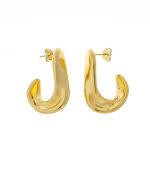 Серьги V200 золото